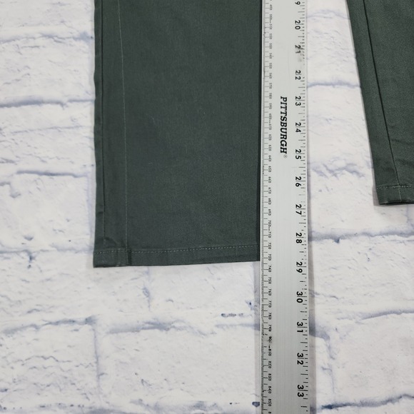 Democracy Pants WOMENS 6 Green Ab Technology Booty Lift High Rise Cargo - Picture 5 of 12